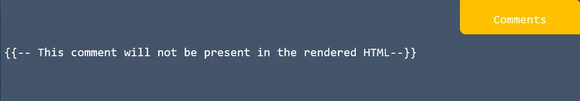 Comments in laravel