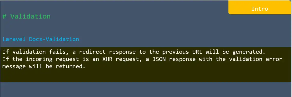 Validation in laravel