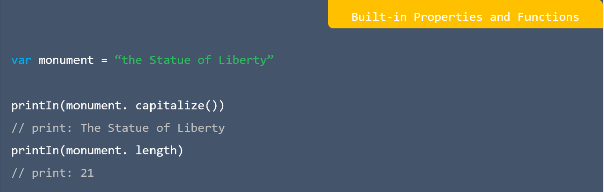 Built-in properties and function in kotlin